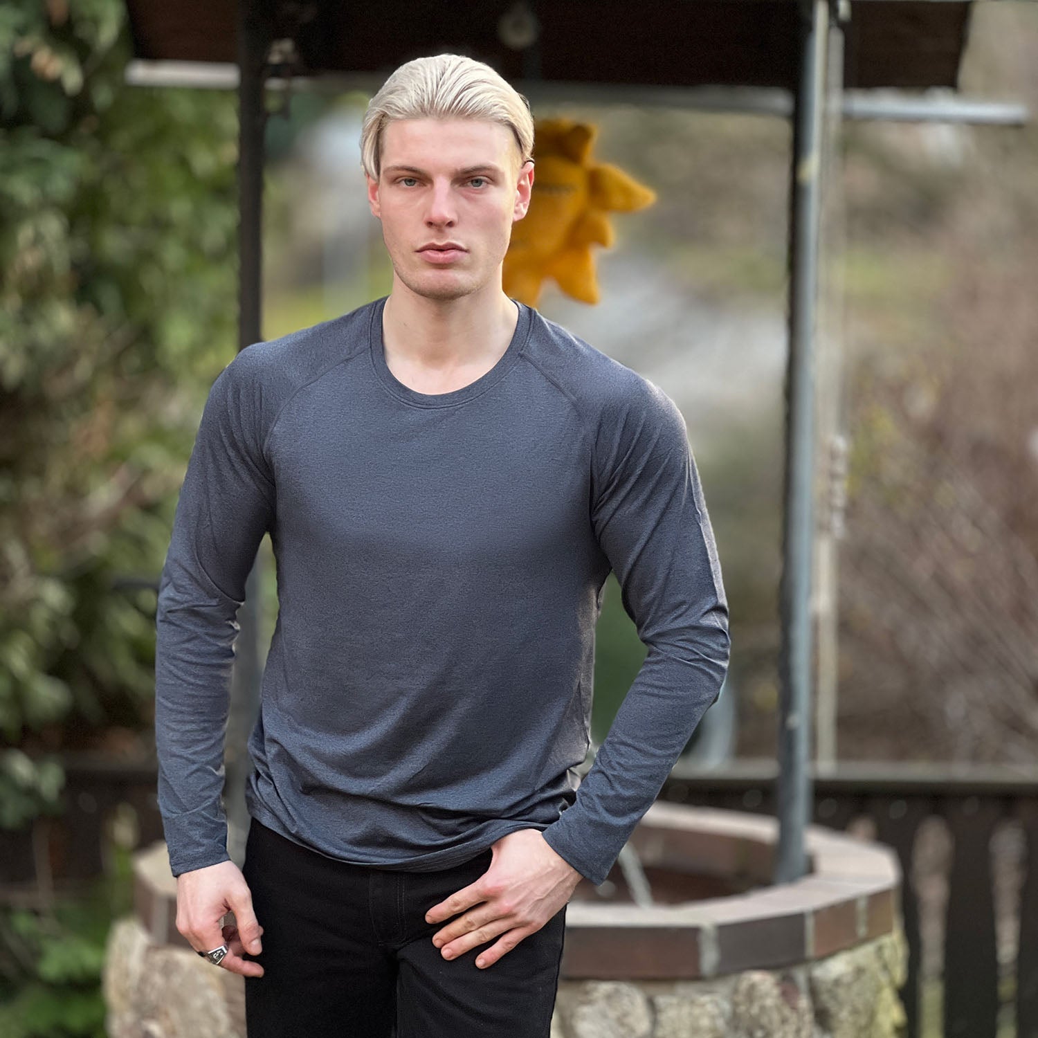 Men's Long Sleeve T-Shirt UPF 50+ Sports Tops