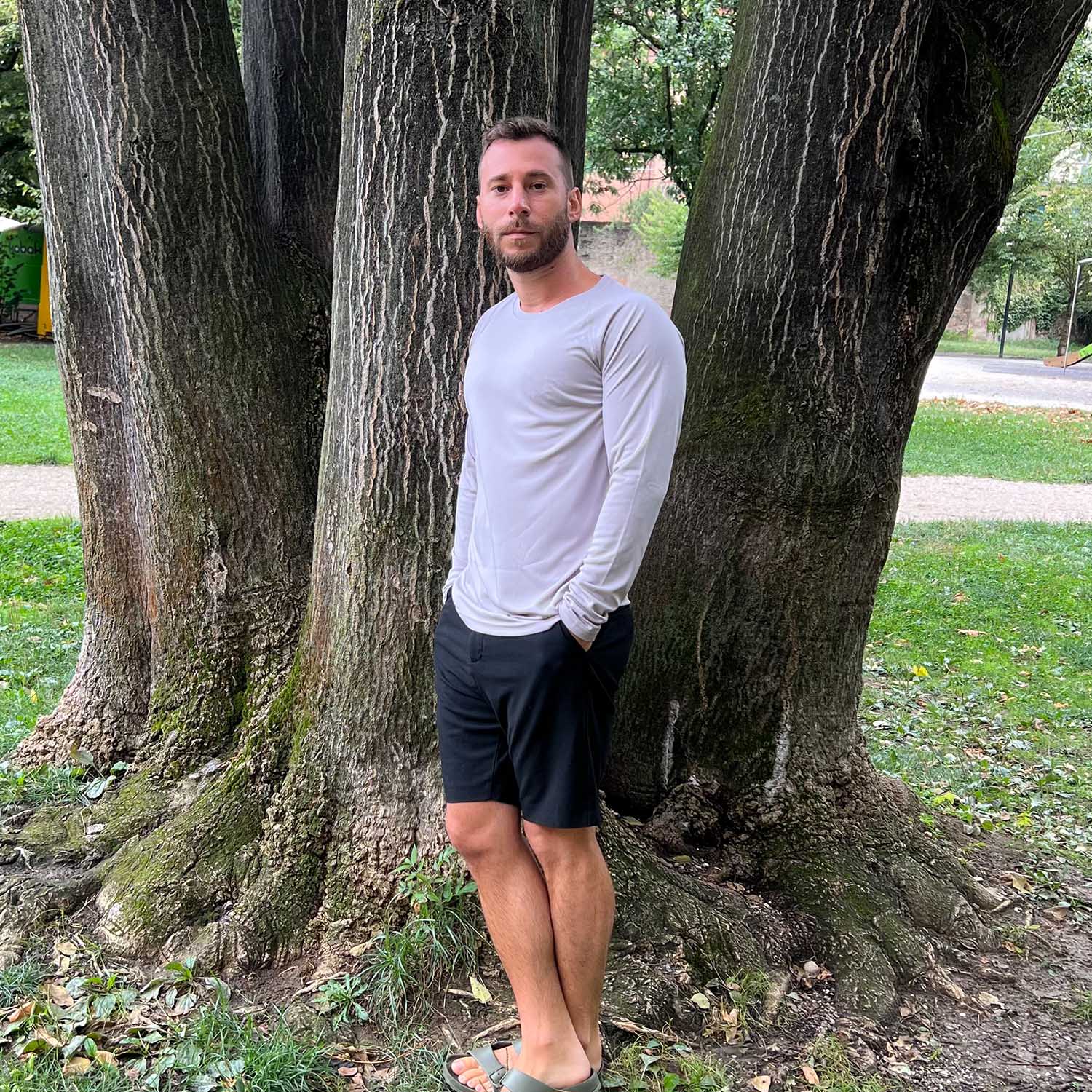 Men's UPF 50+ Quick Dry Shirt - Sun Protection for Hiking