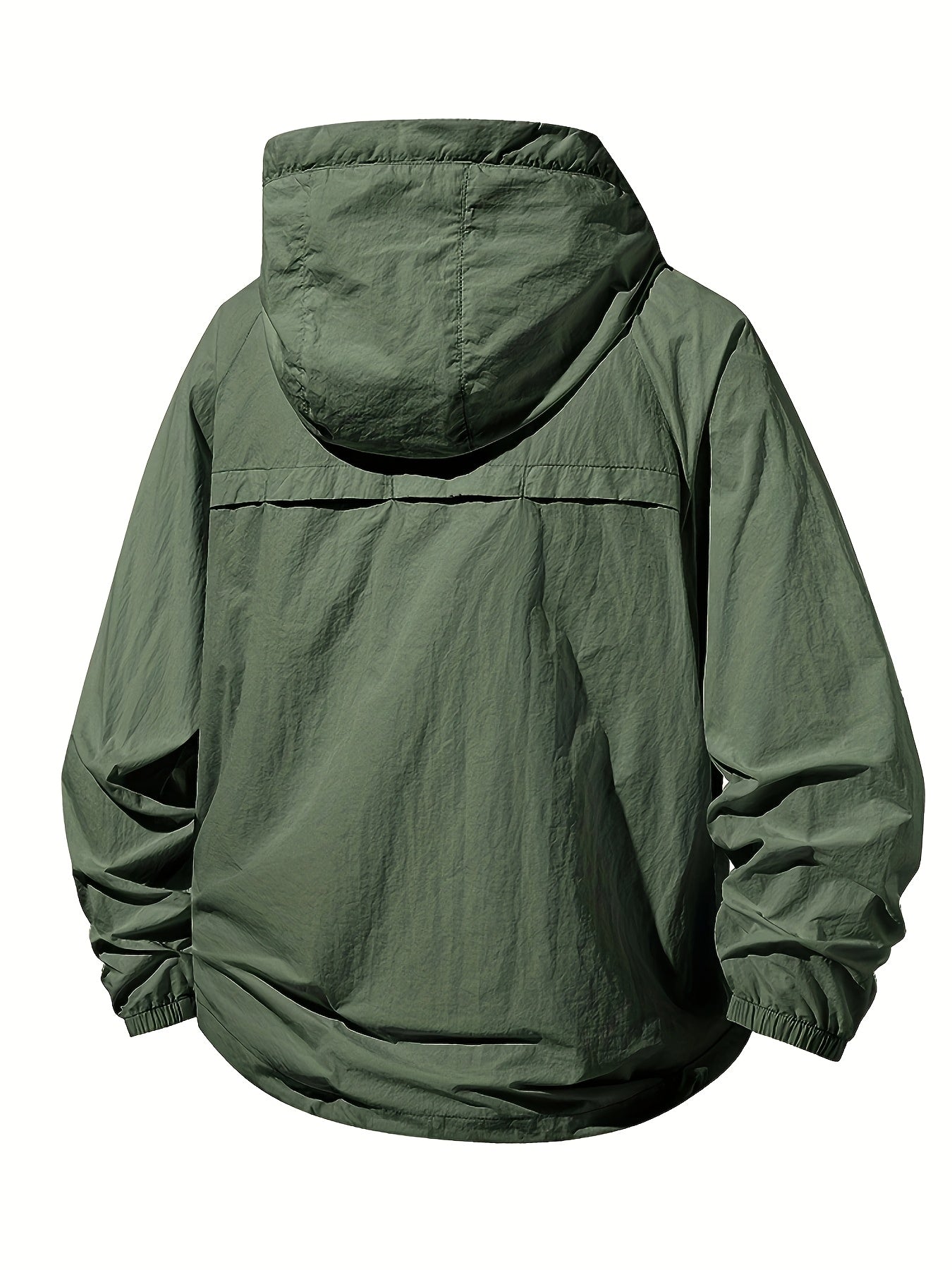 Men'S Lightweight Summer Outdoor Jacket with Large Zippered Pockets - Breathable, Quick - Drying, And Casual Style, Perfect for Hiking, Rock Climbing, And Fishing. Spring And Summer Coat | Hooded Design | Zippered Jacket - veyora