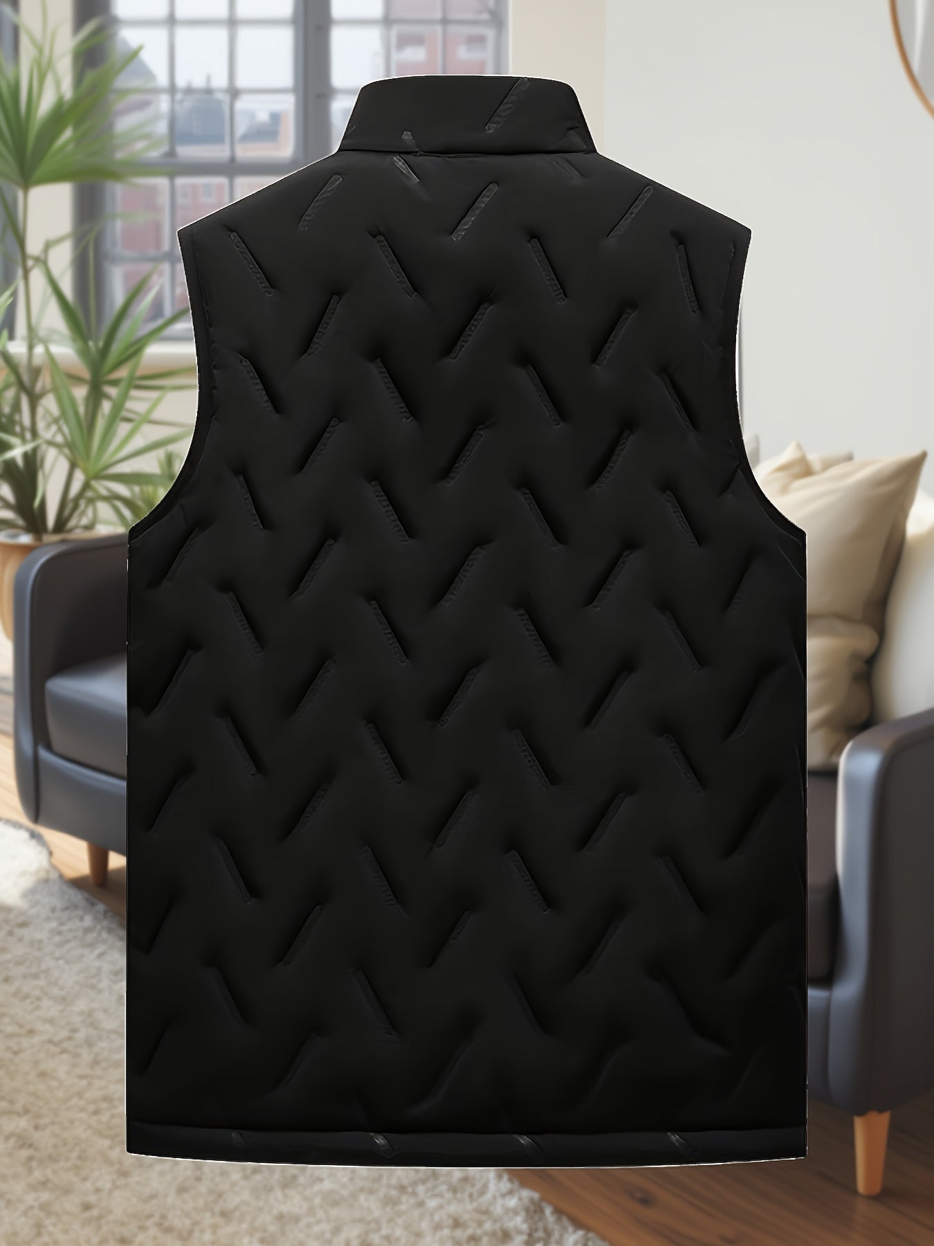 Men's Sleeveless Vest, Inner Lining Warm and Soft and Comfortable, Suitable for Autumn and Winter Sports and Outdoor Activities. - veyora