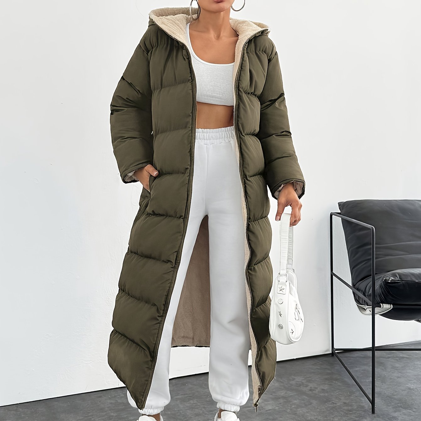 Fashionable and Elegant Thick Coat - veyora