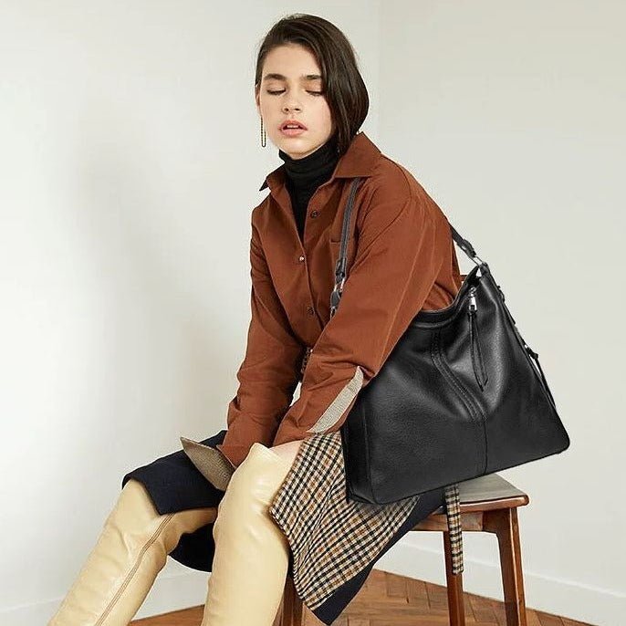 Brooklyn™ Tote Elegance | Large Capacity Shoulder Bag - veyora
