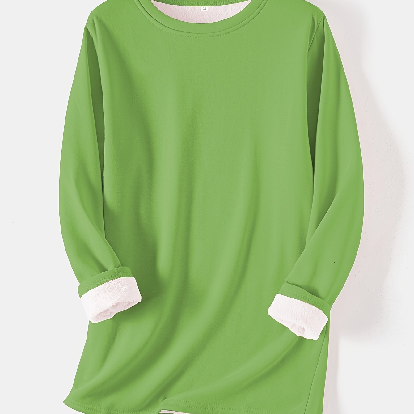 Directional Optimization for New Autumn And Winter Thickened Fleece Tops for Women, Mid - Length, Fitted And Warm - veyora