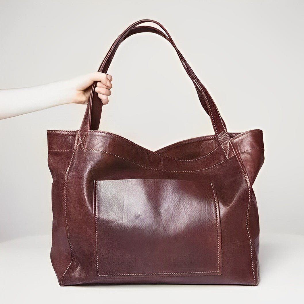 Amelia™ - Vintage Leather Shoulder Bag - veyora
