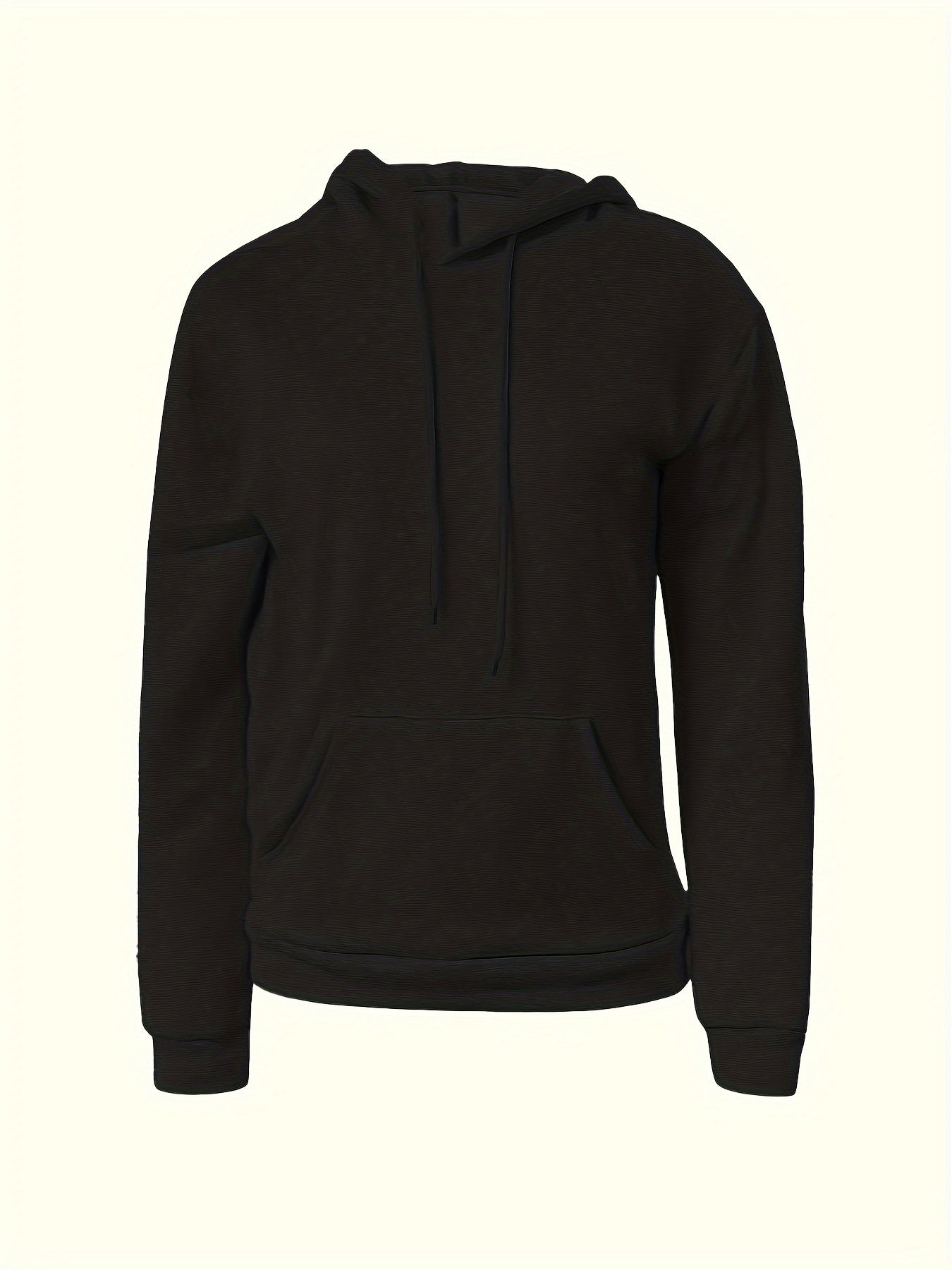 2Pcs Women's Solid Color Hoodies - Cozy Polyester Blend, Long Sleeve with Pockets Women's Tops, Machine Washable - Perfect for Fall & Winter - veyora