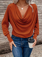 Fashionable And Versatile Long - Sleeve T-Shirt for Women - veyora