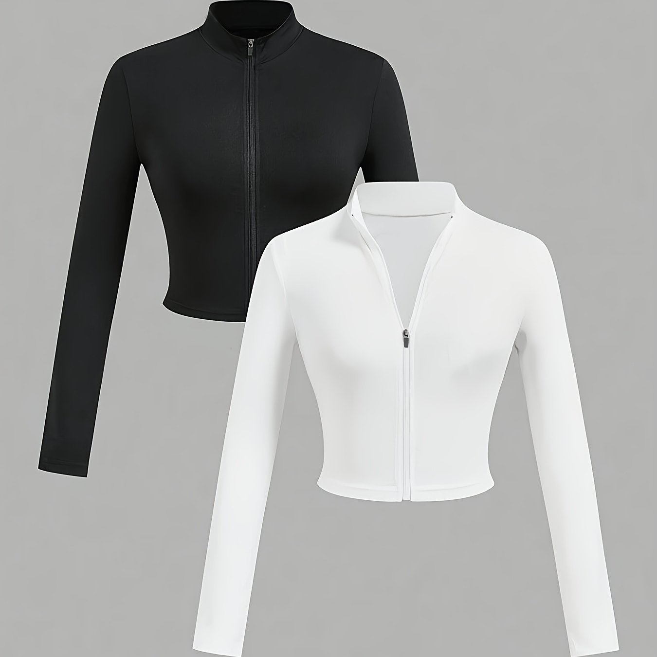Cat Ear Design + 2 - Piece Women's Casual Jacket Set - veyora