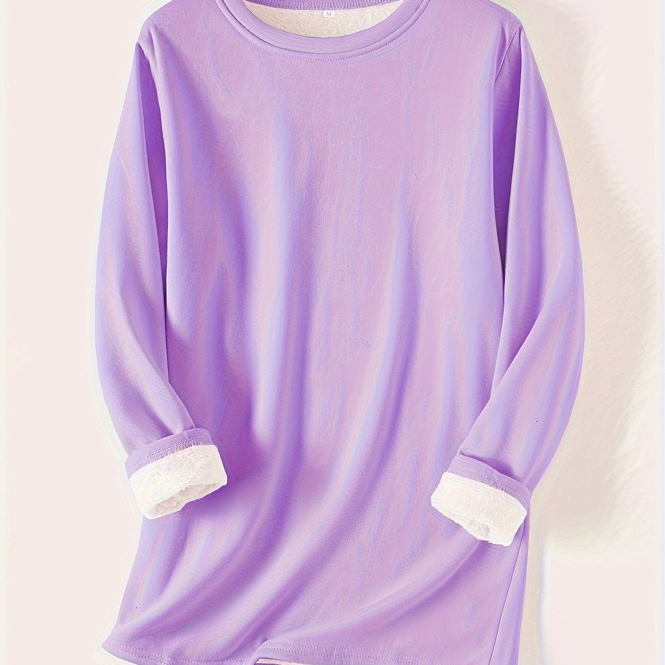 Directional Optimization for New Autumn And Winter Thickened Fleece Tops for Women, Mid - Length, Fitted And Warm - veyora