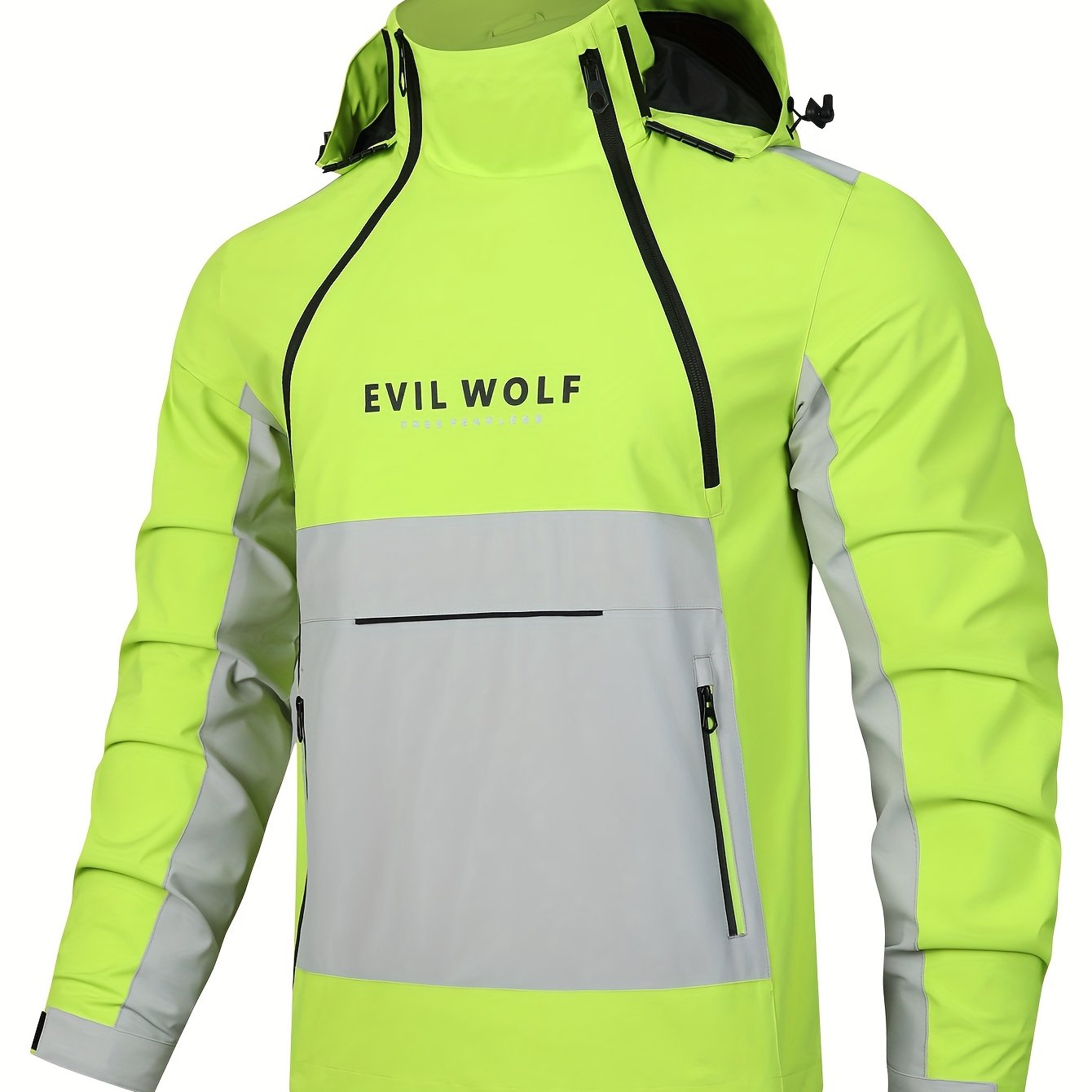 2024 Spring And Autumn Lightweight Hooded Men'S Jacket, Versatile Casual Jacket for Men, Trendy College Style Jacket - veyora