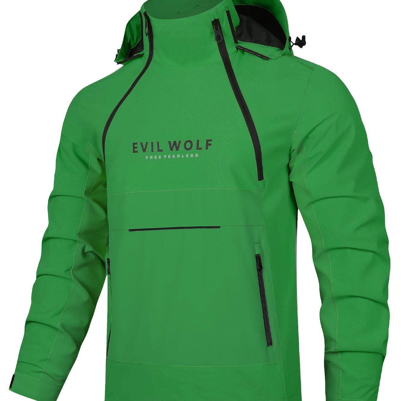 2024 Spring And Autumn Lightweight Hooded Men'S Jacket, Versatile Casual Jacket for Men, Trendy College Style Jacket - veyora