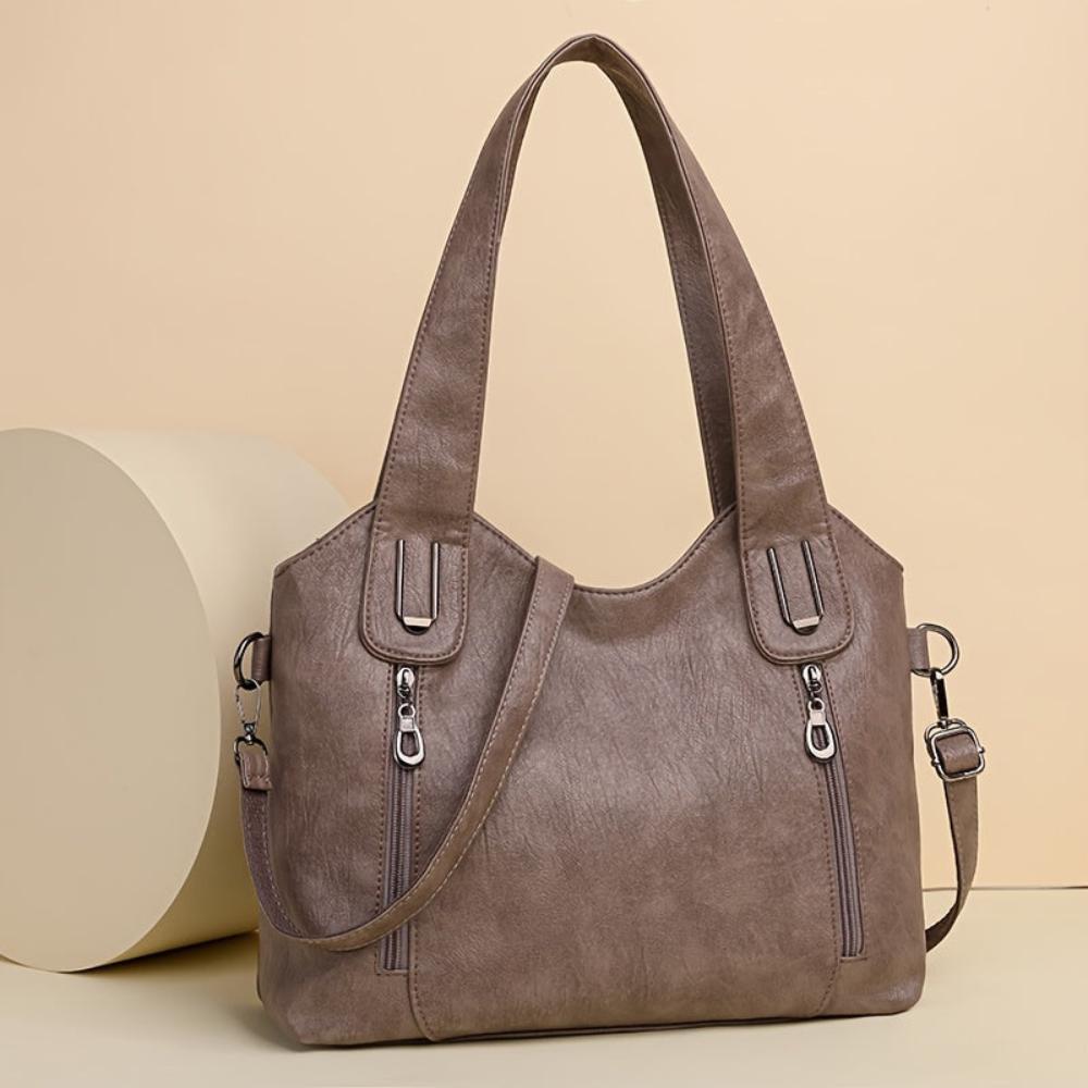 Lily™ Luxe Statement I Retro Tote Shoulder Bag - veyora