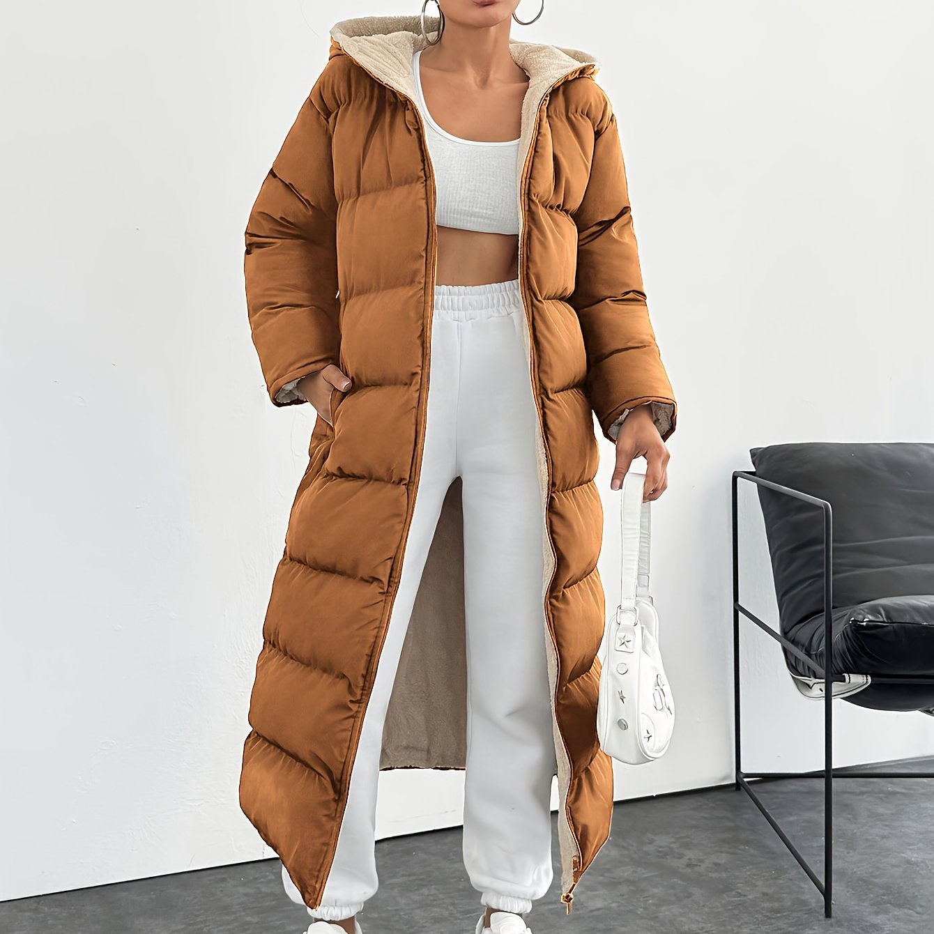 Fashionable and Elegant Thick Coat - veyora