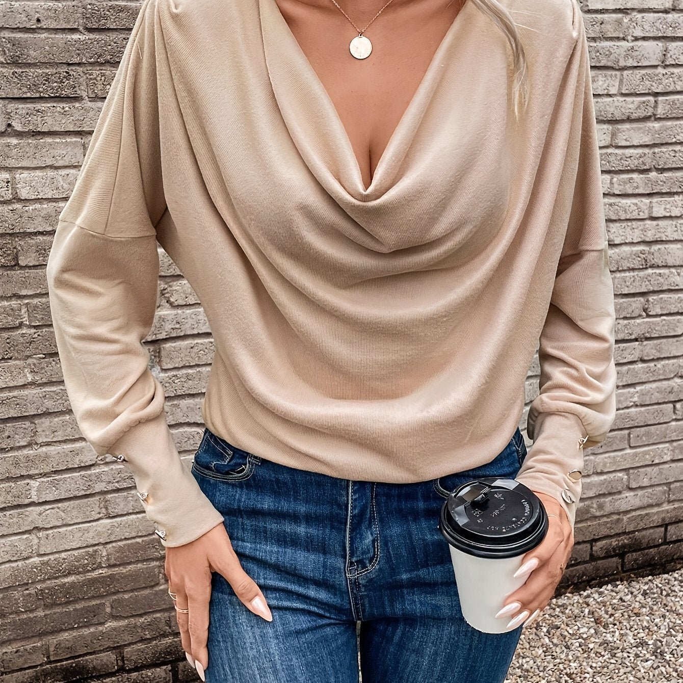 Fashionable And Versatile Long - Sleeve T-Shirt for Women - veyora
