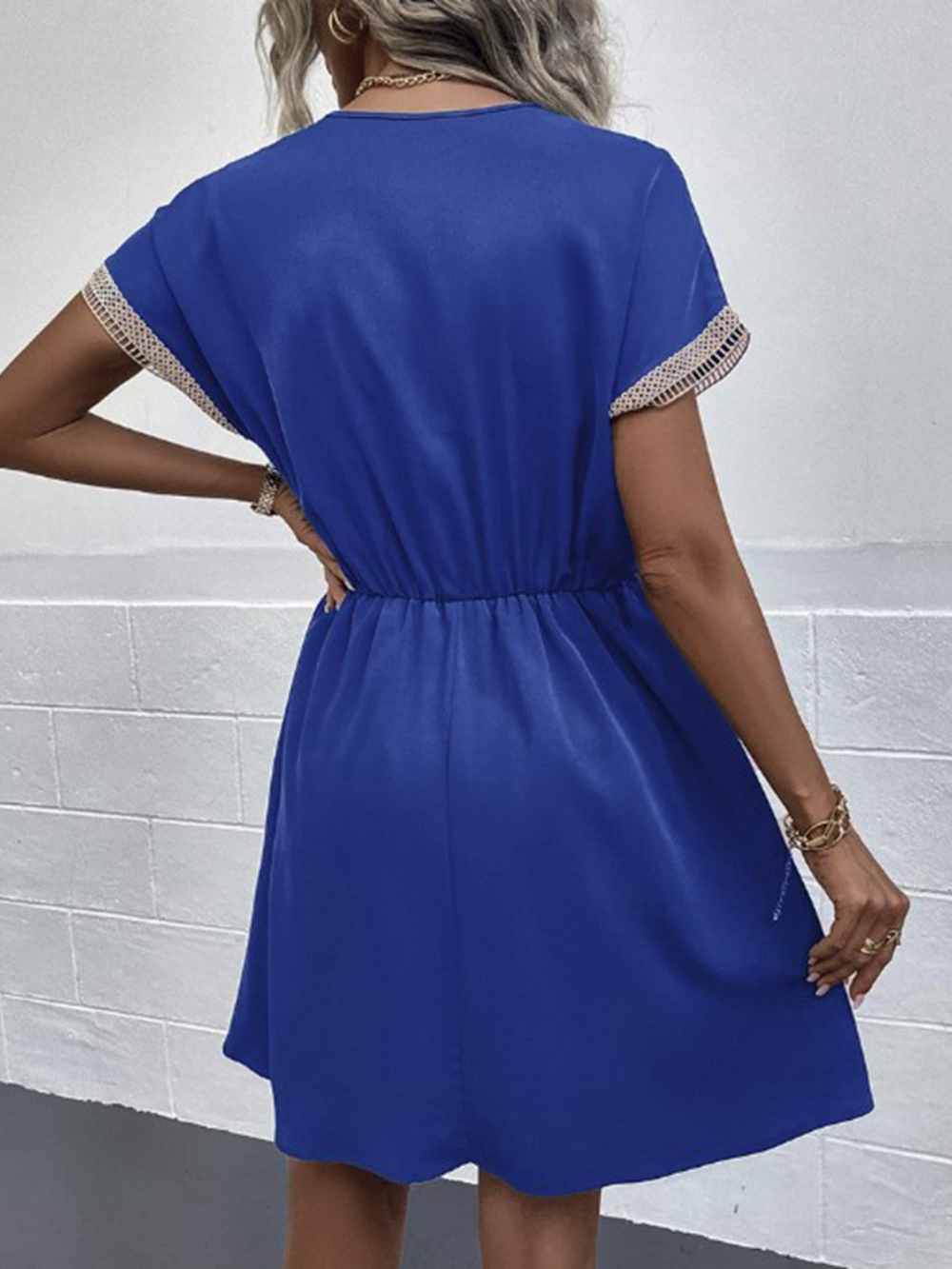 Aubrey™ - Short Dress With Elegance Lace
