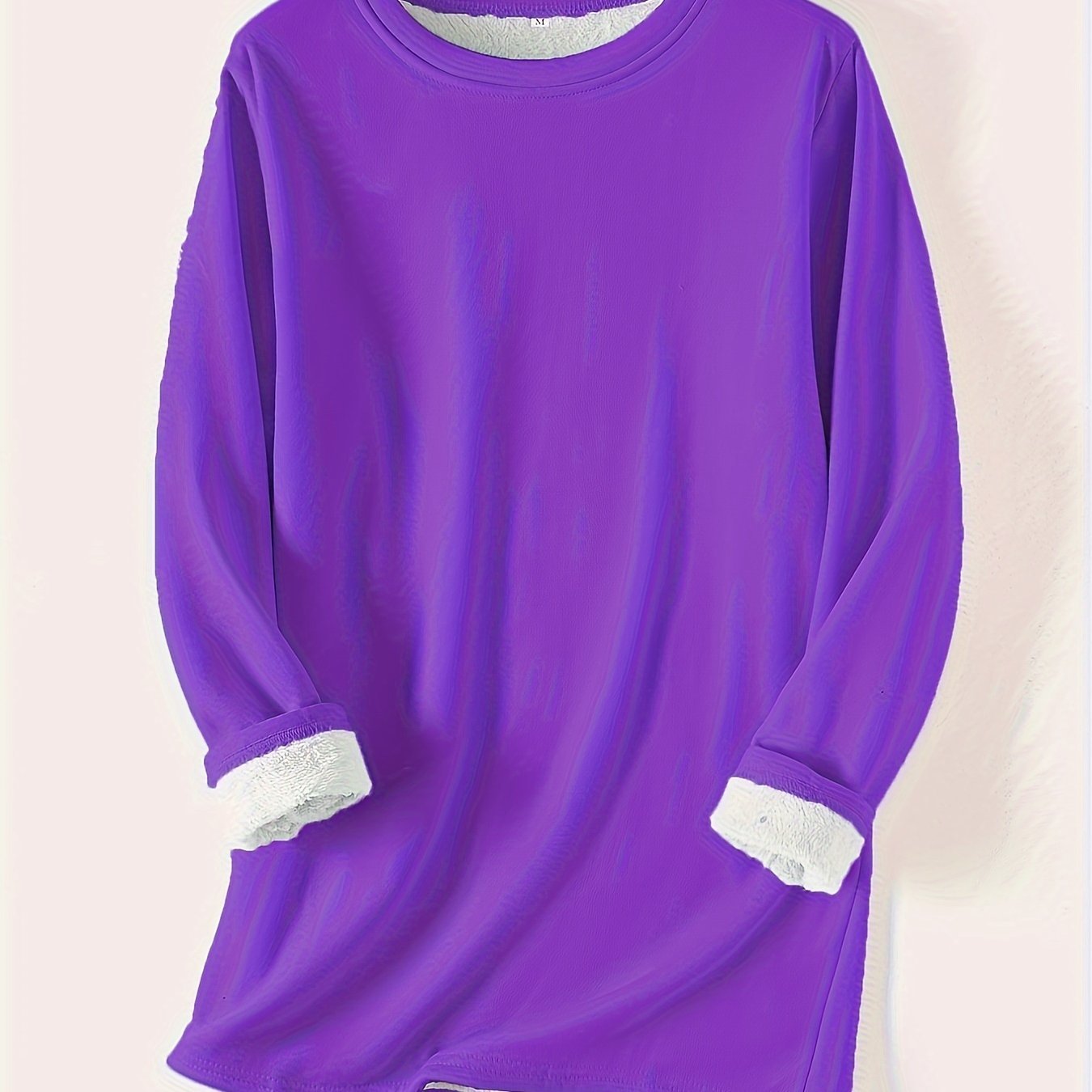 Directional Optimization for New Autumn And Winter Thickened Fleece Tops for Women, Mid - Length, Fitted And Warm - veyora