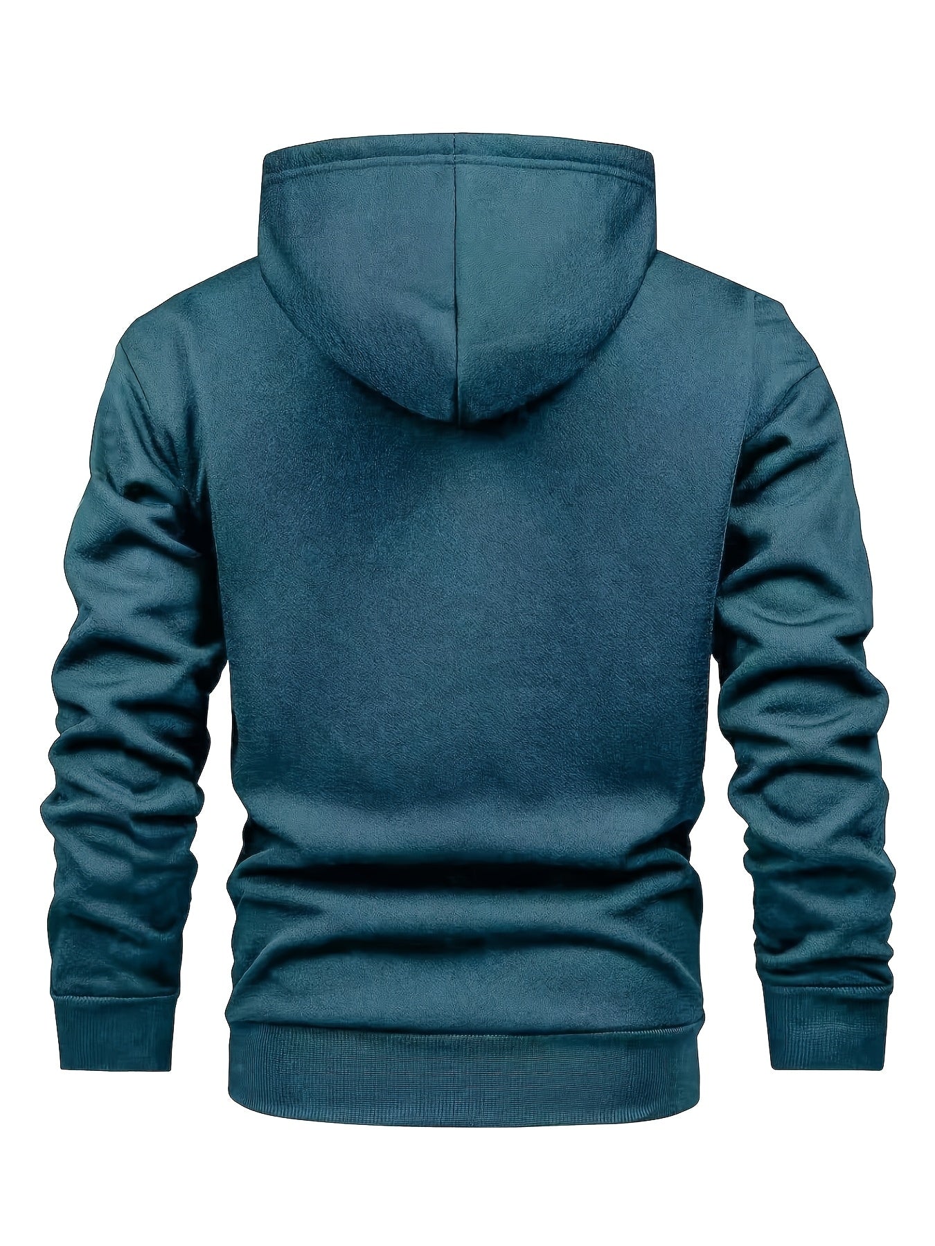 Men's Casual Zip - Up Hooded Jacket with Letter Print, Black & Beige Contrast, Regular Fit, Machine Washable, Front Pockets for Outdoor & Casual Attire - veyora