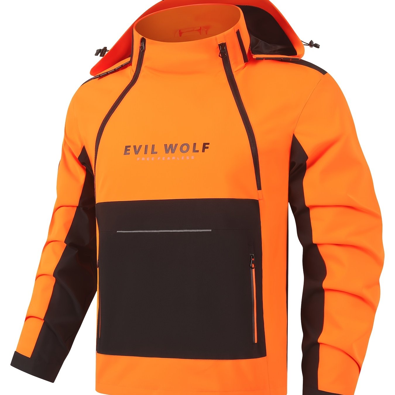 2024 Spring And Autumn Lightweight Hooded Men'S Jacket, Versatile Casual Jacket for Men, Trendy College Style Jacket - veyora