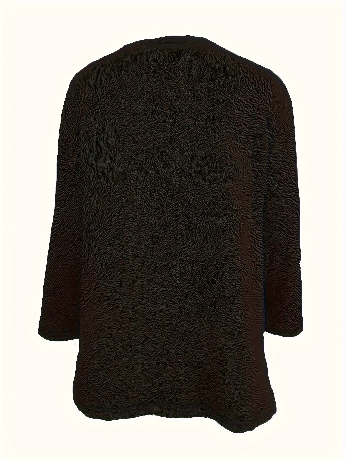 Long - Sleeved Pullover Top Made of Thick Teddy Fleece, Featuring a Heart Print, Designed for Warmth And Comfort in Autumn And Winter, with Pockets - veyora
