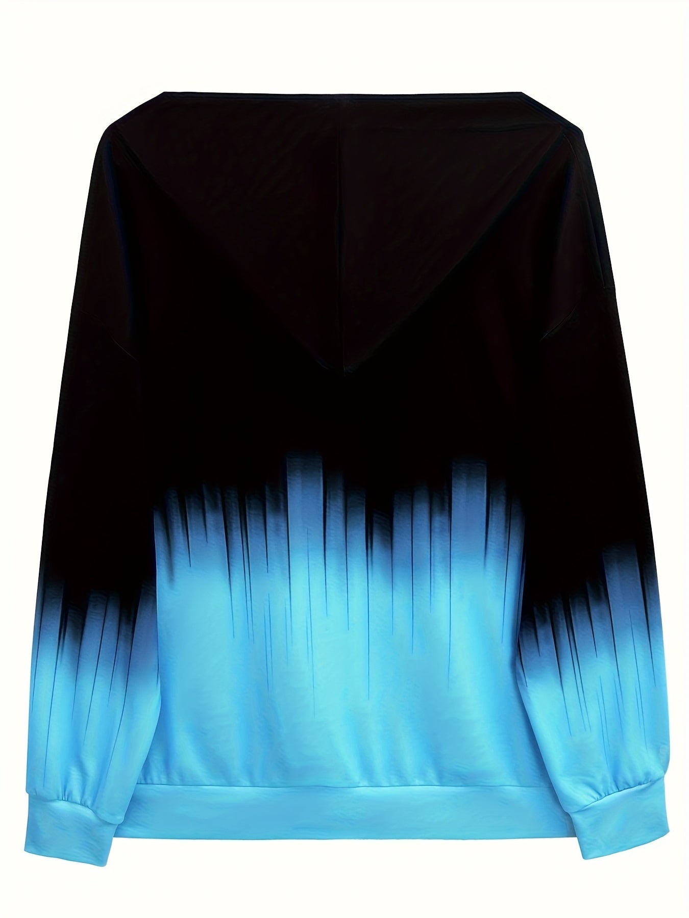Women's fashion sweatshirt loose zip open front casual top Women's hoodie - veyora