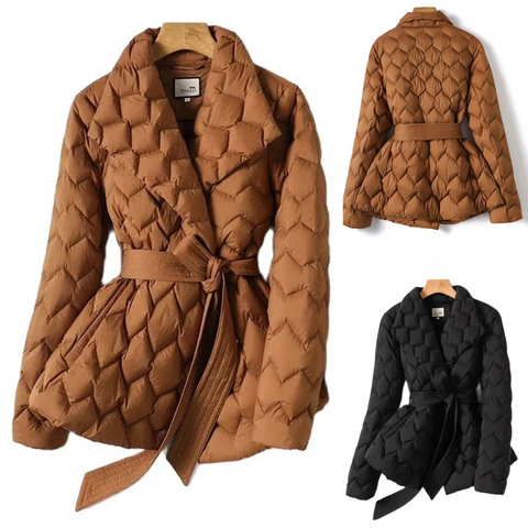 Avery™ - Stylish Quilted Down Coat