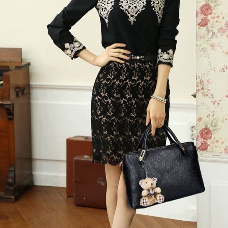 Grace™ Luxe Set | Elegant Cute 4 - Piece Handbag Set - veyora