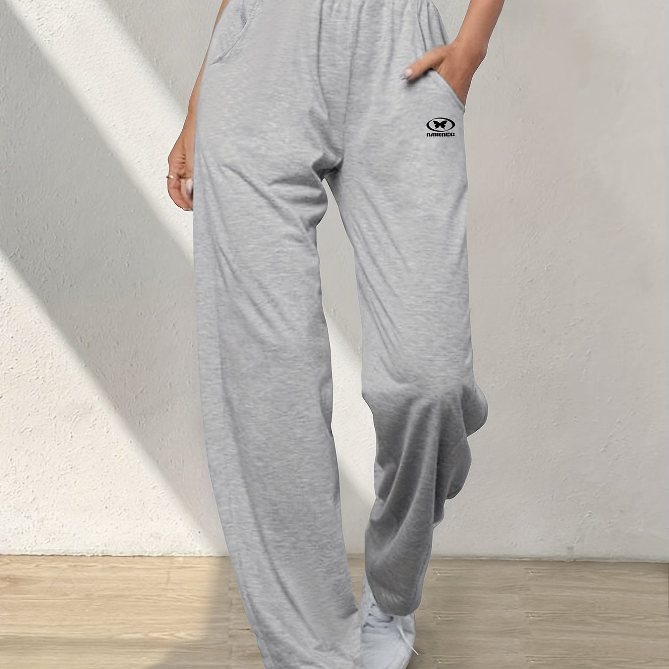 Women'S Long Pants for Spring And Autumn, Casual Trousers, Loose American Straight - Leg Pants - veyora