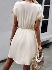 Aubrey™ - Short Dress With Elegance Lace
