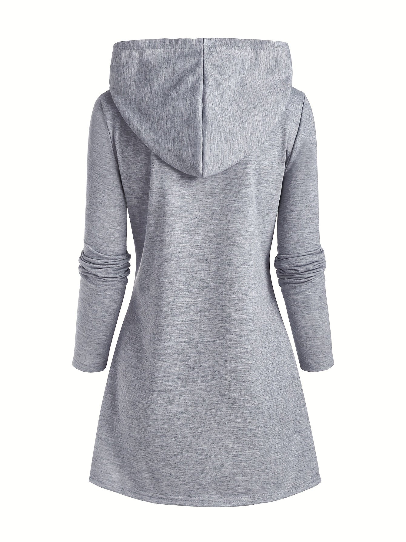 Women's Front Cross Casual Letter Print Long Sleeve Hoodie - veyora
