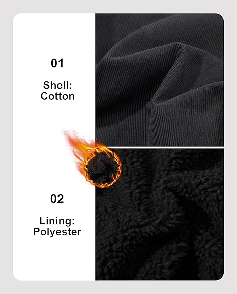 Men's Cargo Jacket - Thermal Lined, Lightweight for Fall & Winter - veyora