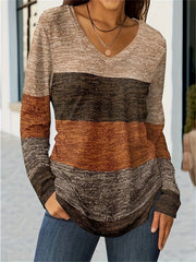 V - Neck Long - Sleeved Autumn And Winter Style - veyora