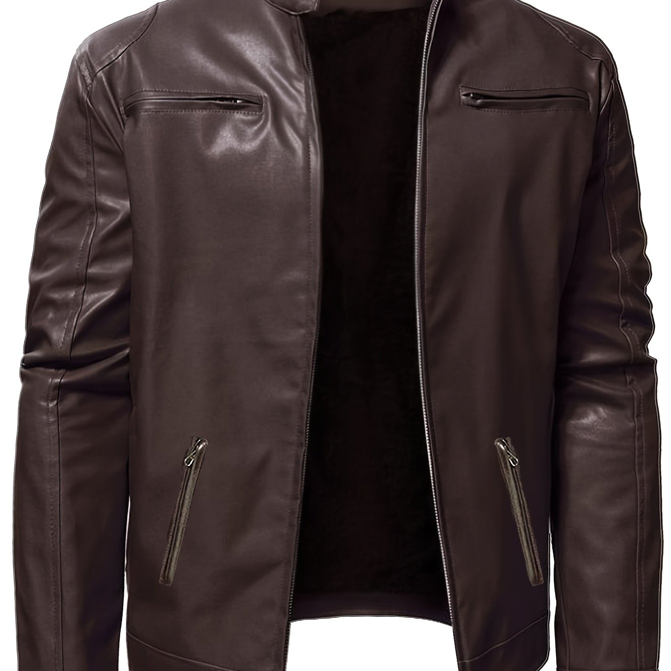 2023 New Stylish Windproof Stand Collar Jacket for Men, Suitable for Spring And Autumn Outdoor Casual Motorcycle Wear - veyora