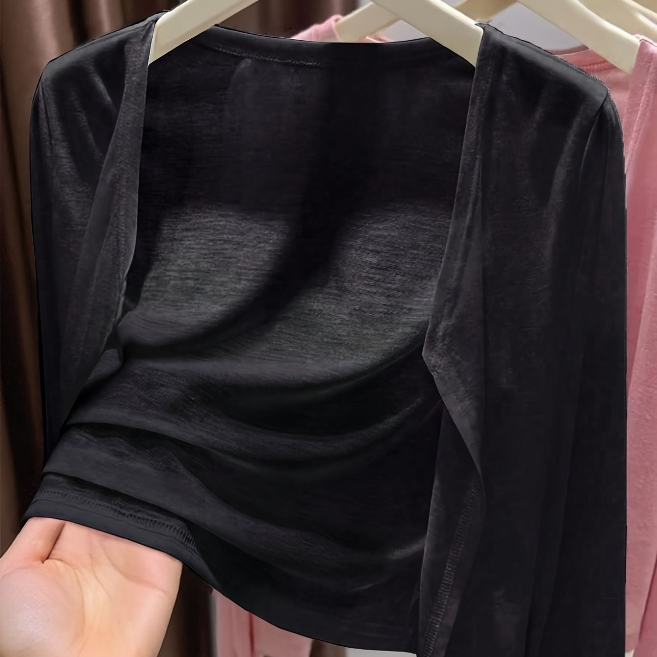 Solid Color Lightweight Cardigan for Women, Long Sleeve Outerwear for Spring And Autumn - veyora