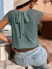 Directional Women'S Short - Sleeve Top - veyora