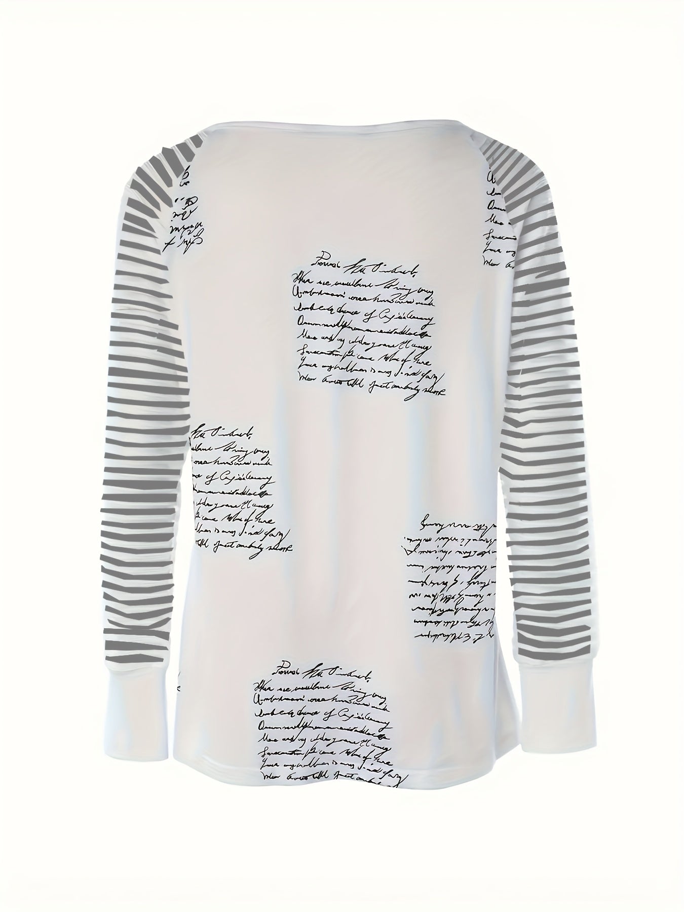 Women's T-shirt with a half - cloud print - veyora