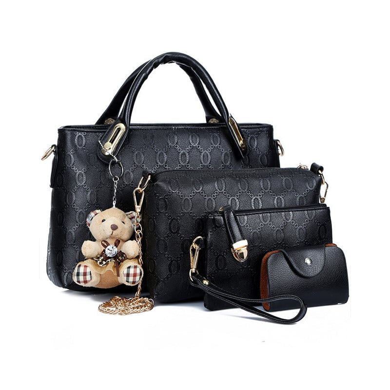 Grace™ Luxe Set | Elegant Cute 4 - Piece Handbag Set - veyora