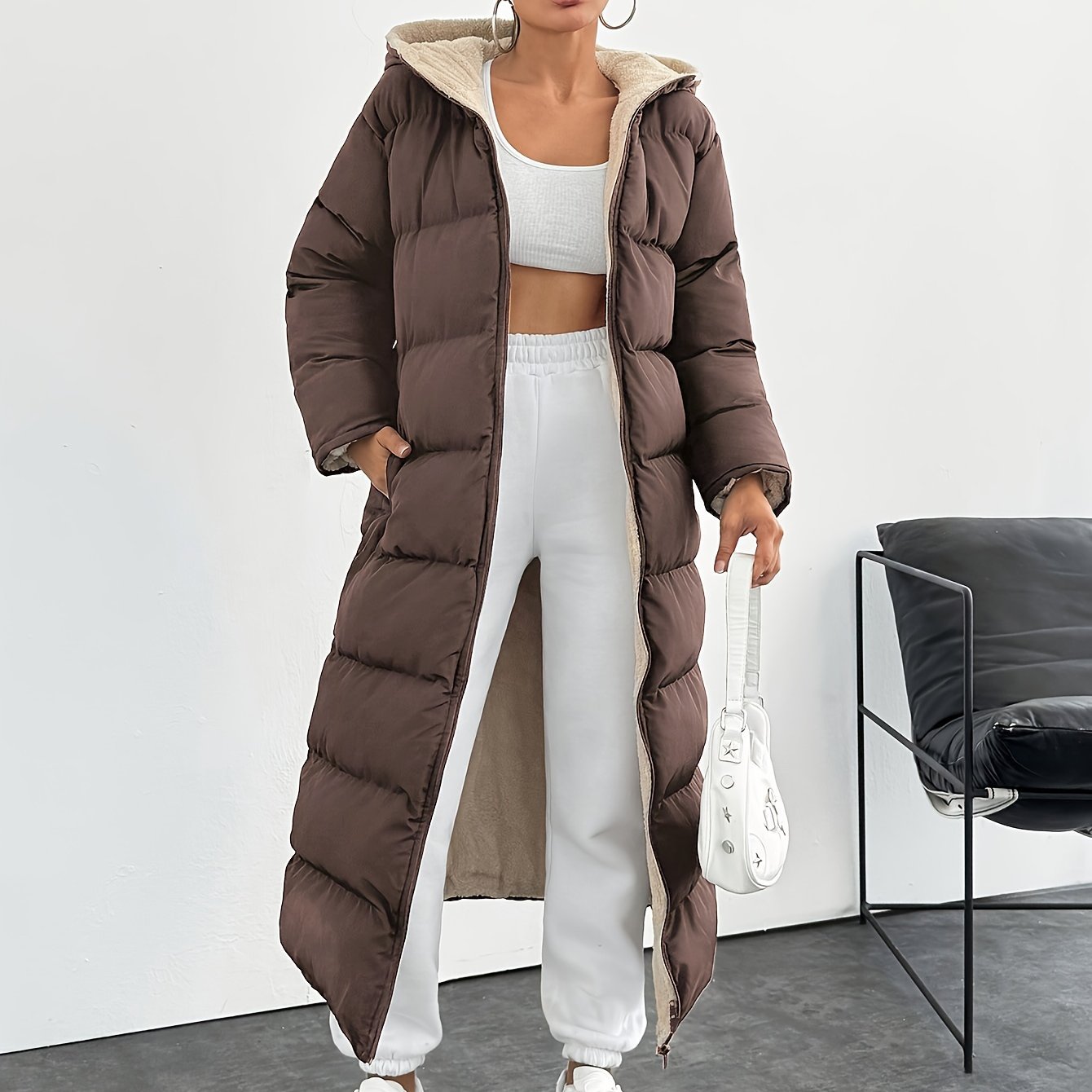 Fashionable and Elegant Thick Coat - veyora