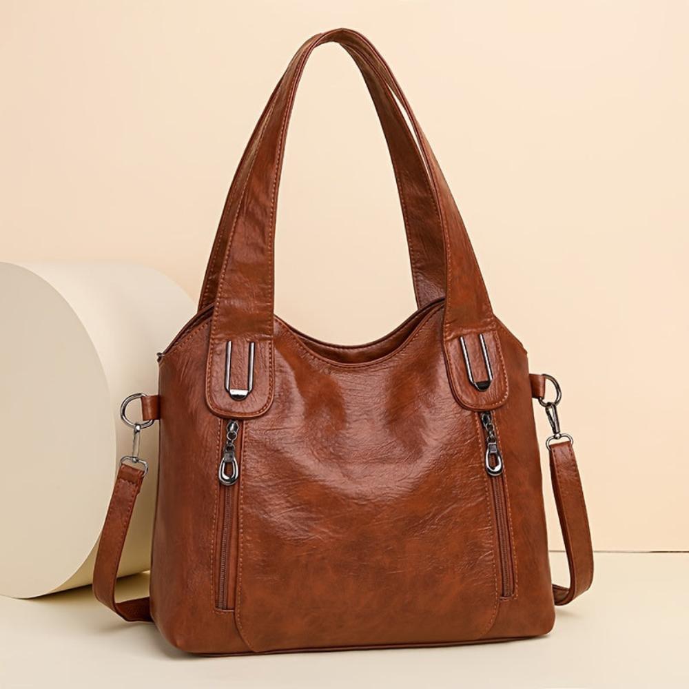 Lily™ Luxe Statement I Retro Tote Shoulder Bag - veyora