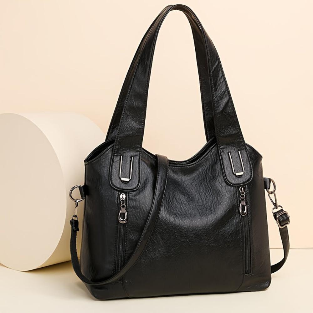 Lily™ Luxe Statement I Retro Tote Shoulder Bag - veyora
