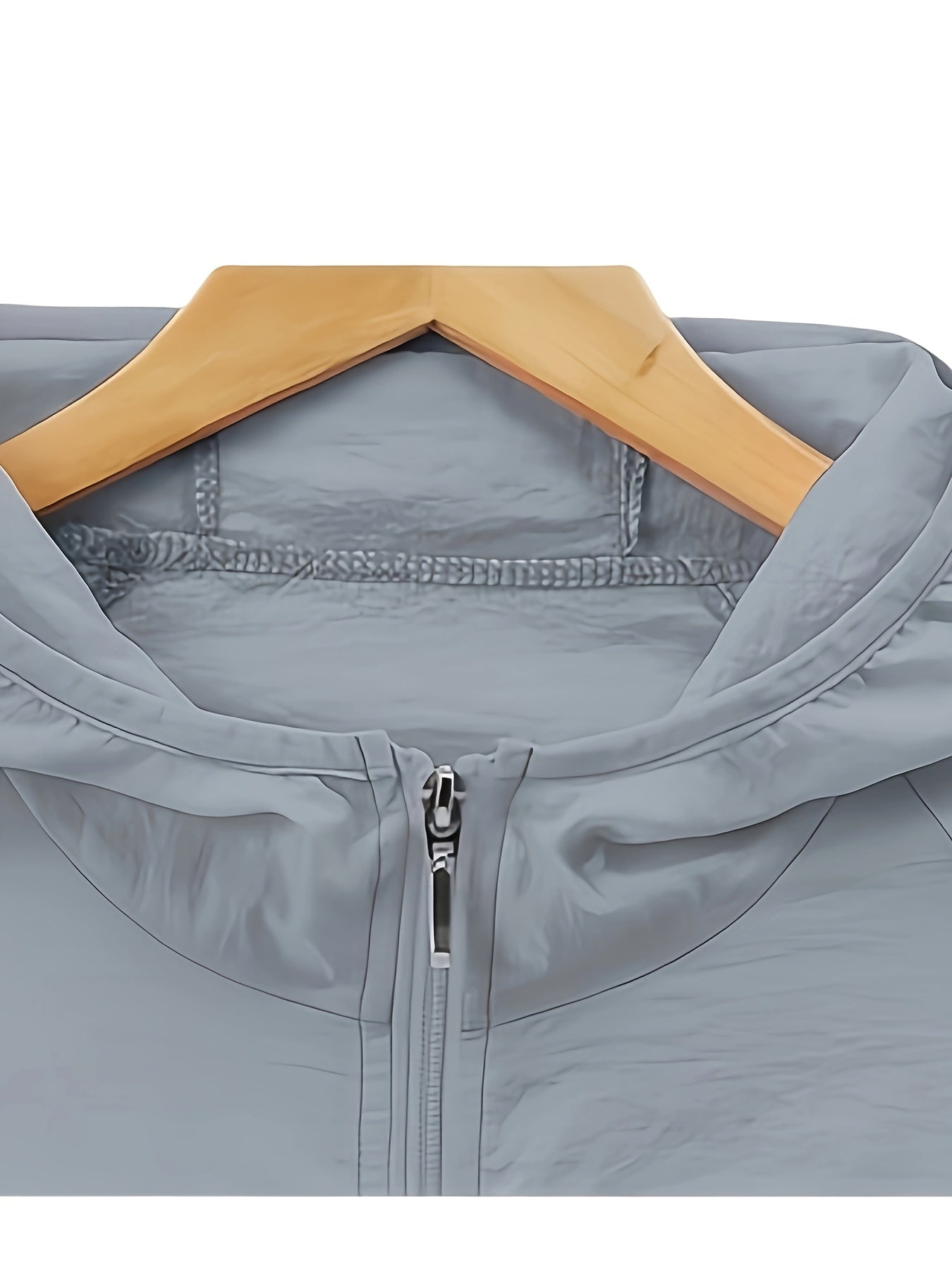 Men'S Lightweight Outdoor Full - Zip Hooded Jacket Long - Sleeve Fishing And Hiking Shirt Clothing - veyora