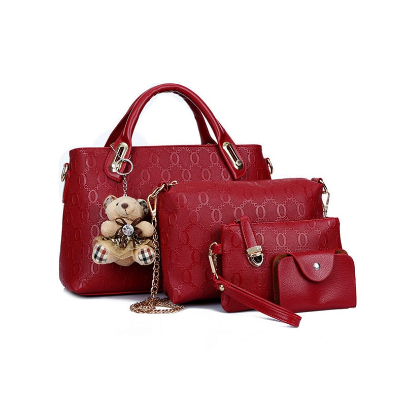 Grace™ Luxe Set | Elegant Cute 4 - Piece Handbag Set - veyora