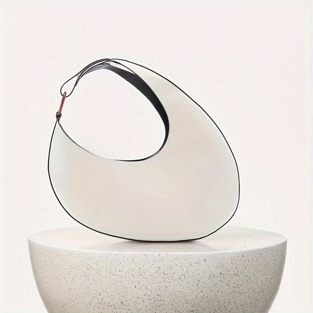 Sophia™ Modern Minimalist | Sleek Solid Color Hobo Bag - veyora