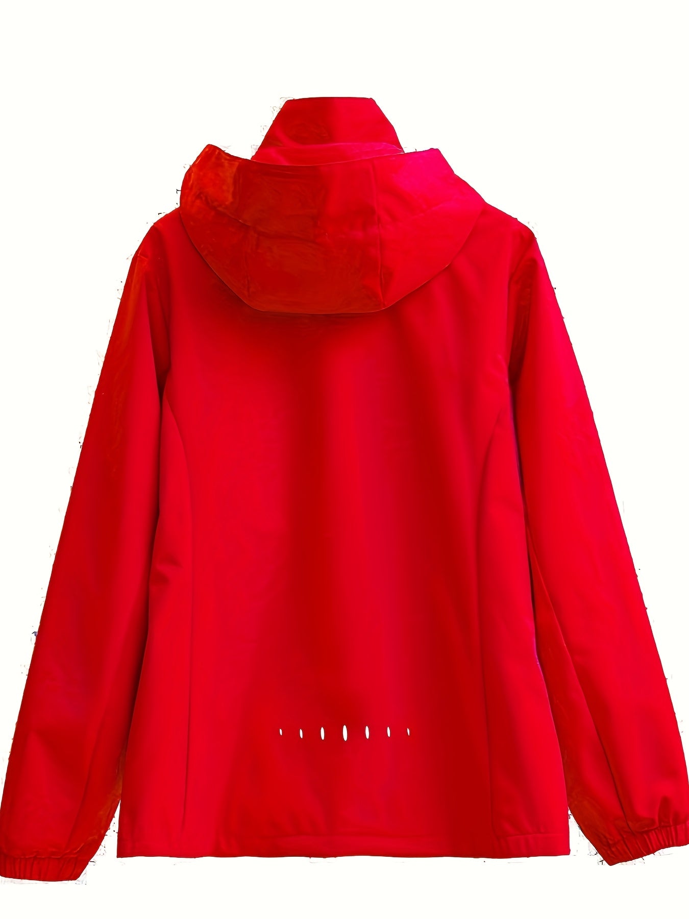Women's Lightweight Windproof Hooded Jacket - Breathable, Comfortable Outdoor Coat for Fall & Winter Activities, Purple, Zip-Up Design with Pockets, Perfect for Hiking & Casual Wear