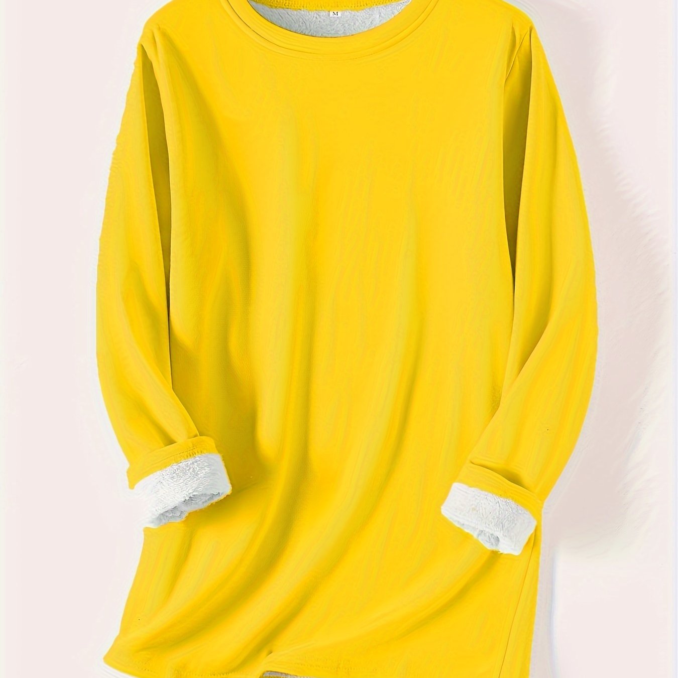 Directional Optimization for New Autumn And Winter Thickened Fleece Tops for Women, Mid - Length, Fitted And Warm - veyora