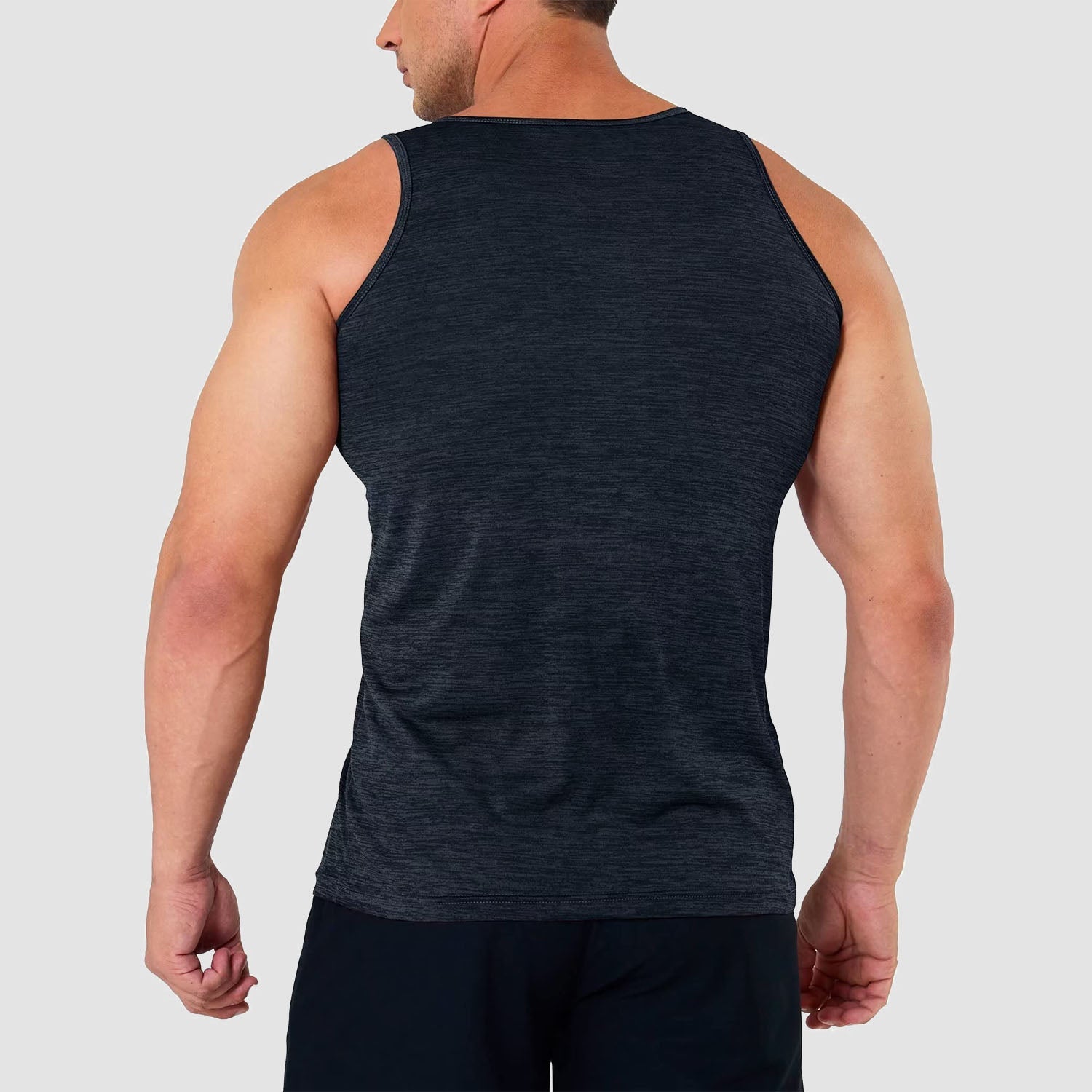 Men's Quick-Dry Workout Tank Top Sleeveless Gym Shirt