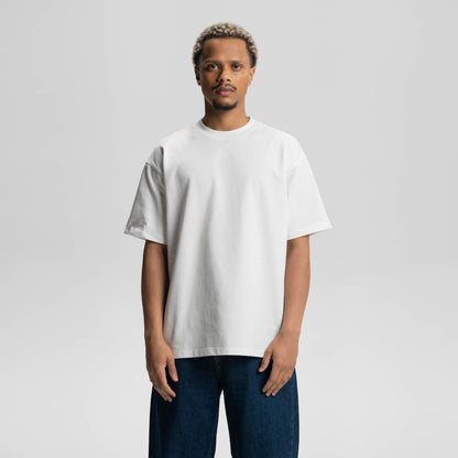 All White 3-Pack - 275GSM Heavy Loose Fit T-Shirt