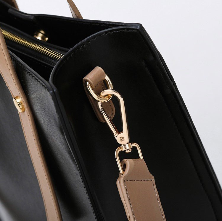 Amelia™ Minimalist Essential | Sleek Structured Tote - veyora