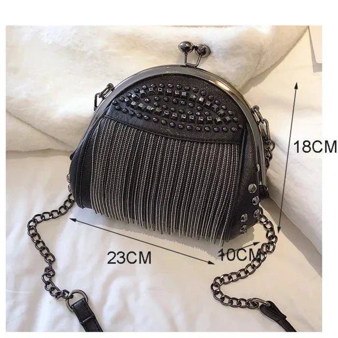 Lina™ Kiss - Lock Bag | Retro Chic Essential - veyora