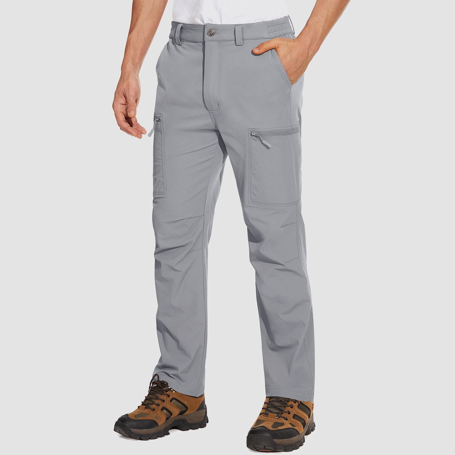 Men's Pants Water Resistant Stretch Straight Leg Cargo Pant