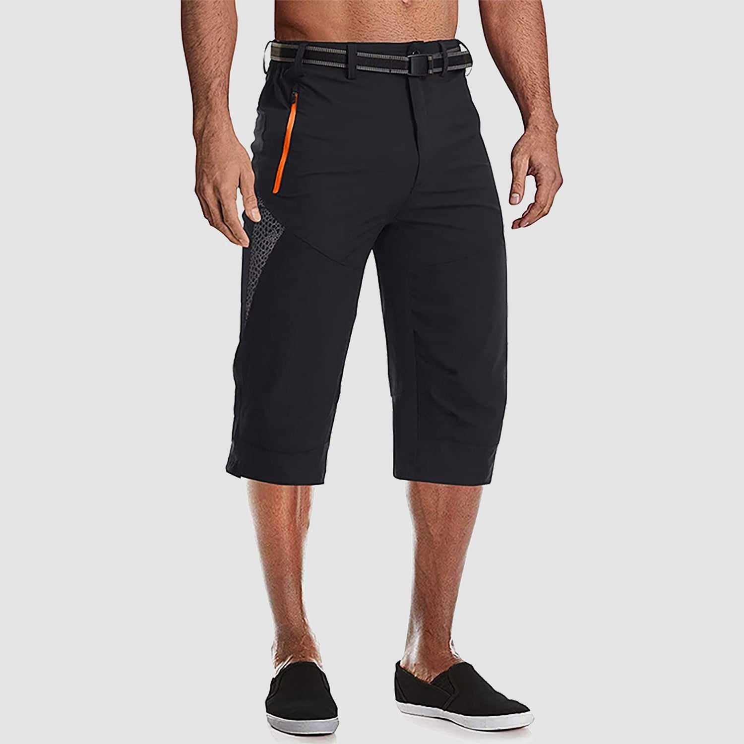 Men's Quick Dry Cargo Shorts - Below Knee