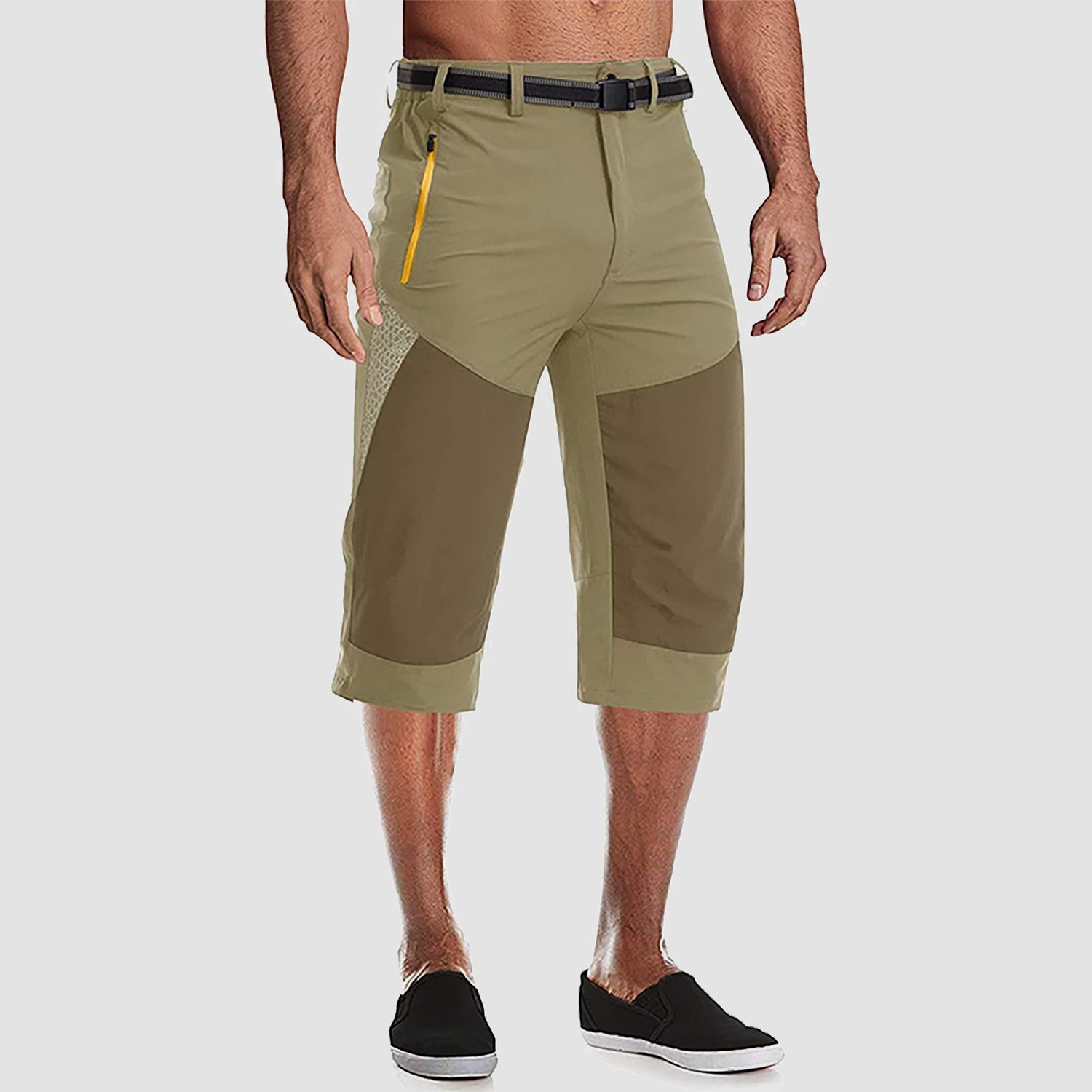 Men's Quick Dry Cargo Shorts - Below Knee